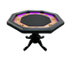 Luxury Pinedale poker table with handcrafted wood finish and professional-grade features.